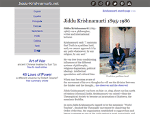 Tablet Screenshot of jiddu-krishnamurti.net